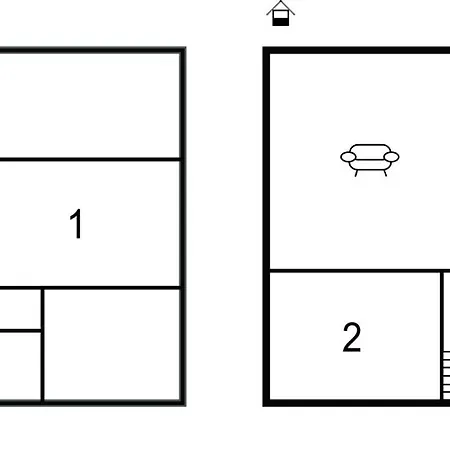 Holiday home Doppelhaushaelfte Roebel-mueritz *